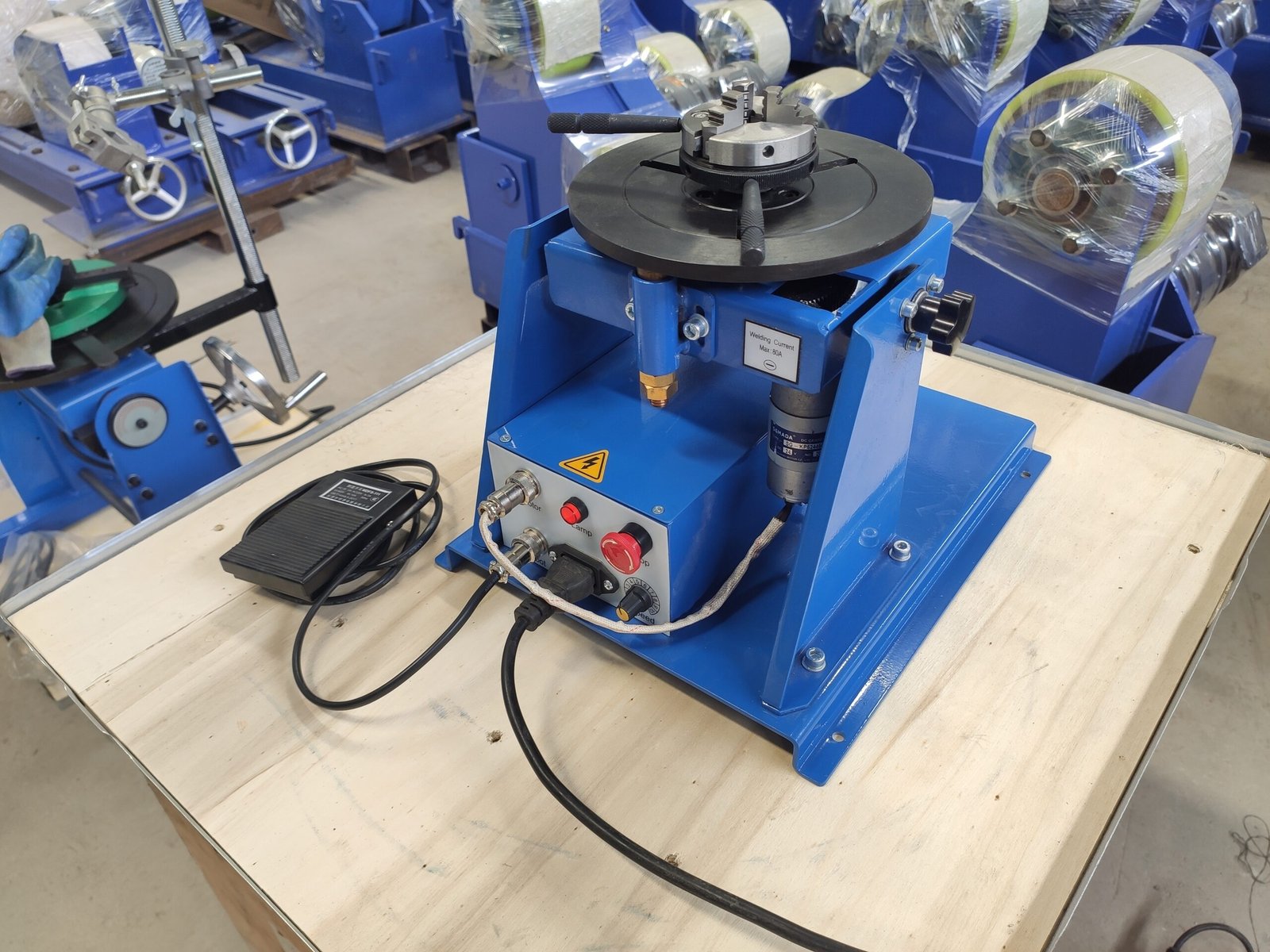 10kg Welding Positioner – Compact & Precision Turntable - Image 4